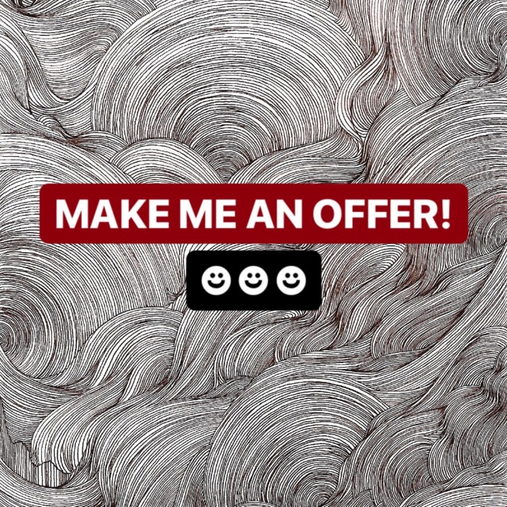 I accept reasonable offers!